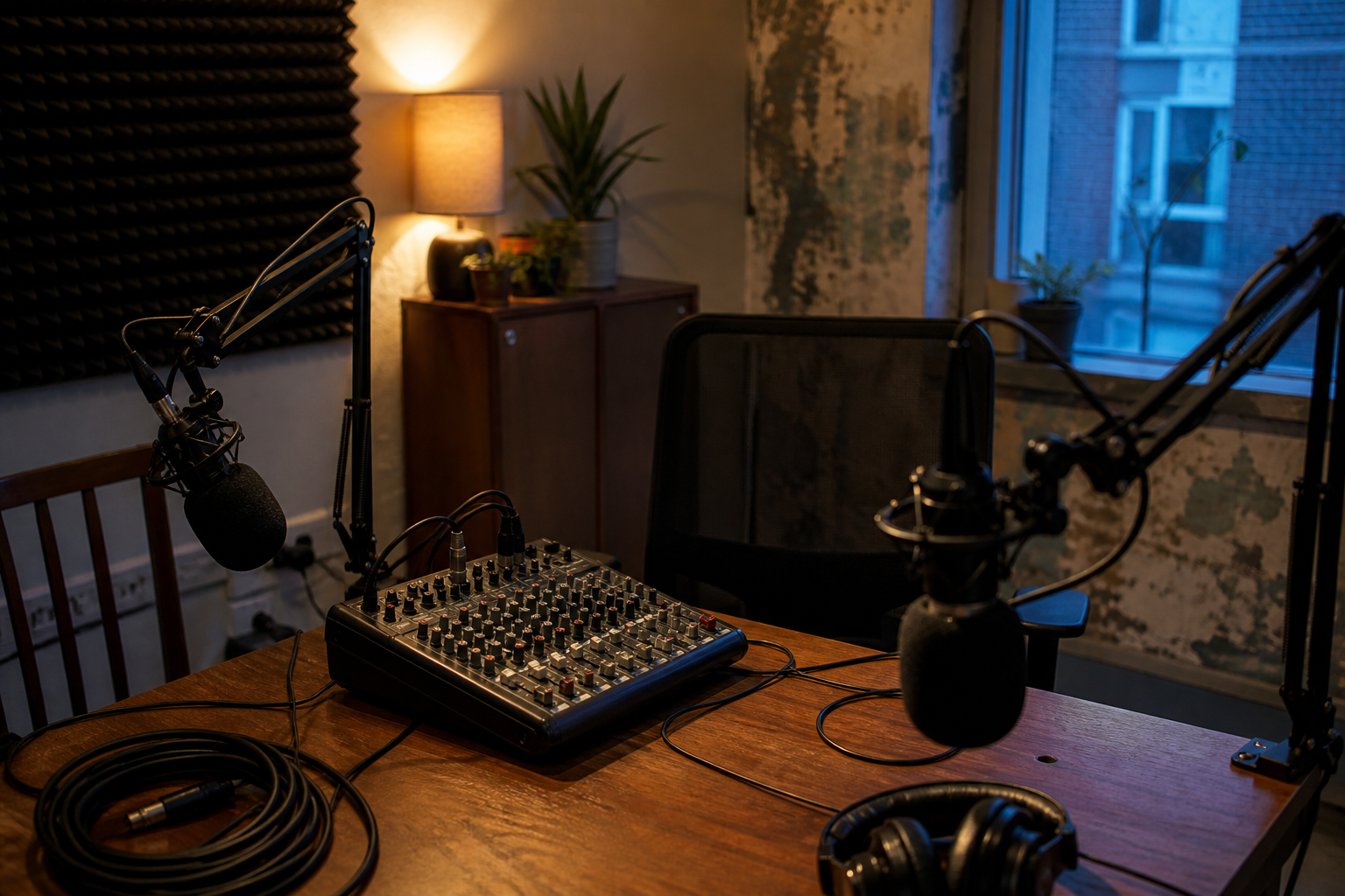 Podcast studio